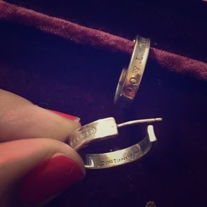 Tiffany hoop earrings